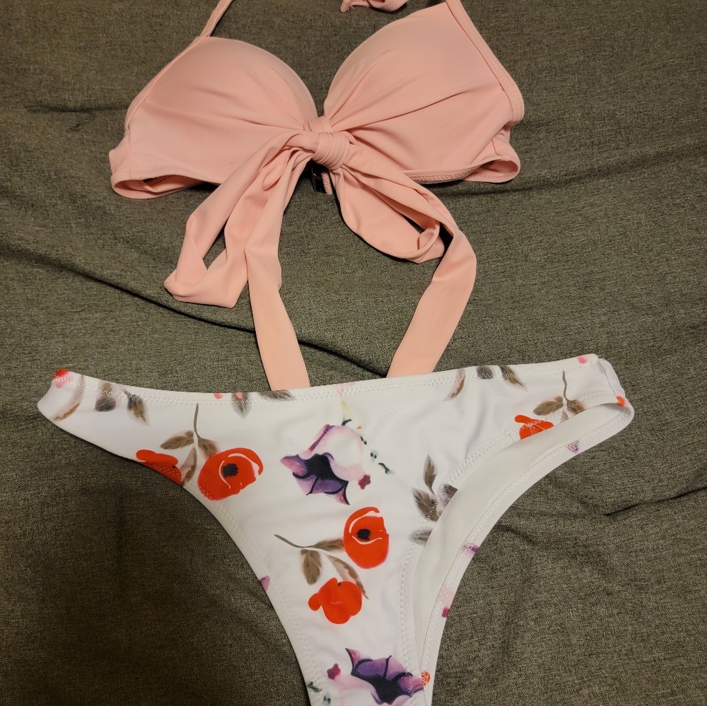 Pink and Floral Binkini, Small
